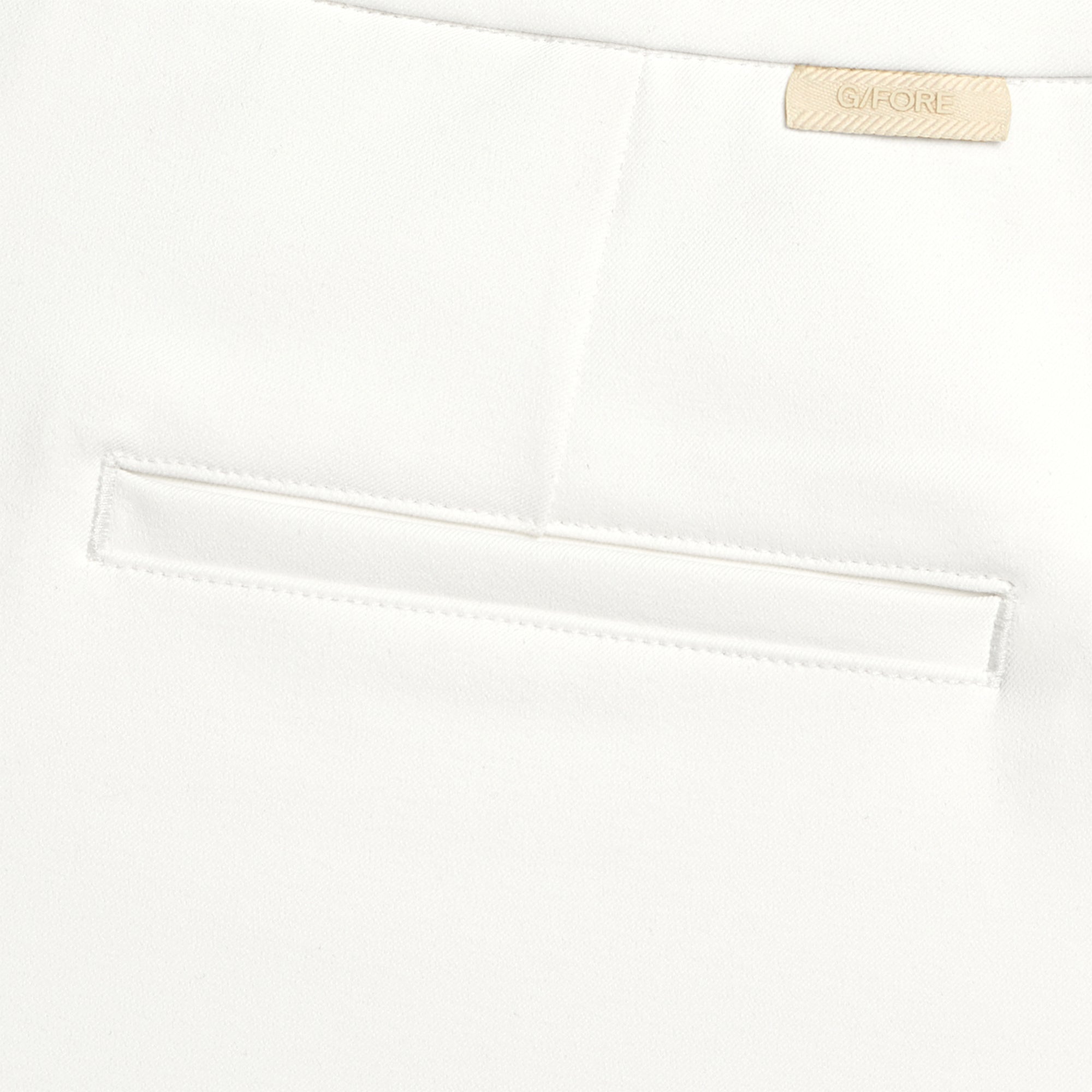 G/FORE Stretch Performance Twill Tux Ladies Golf Skort Chalk White